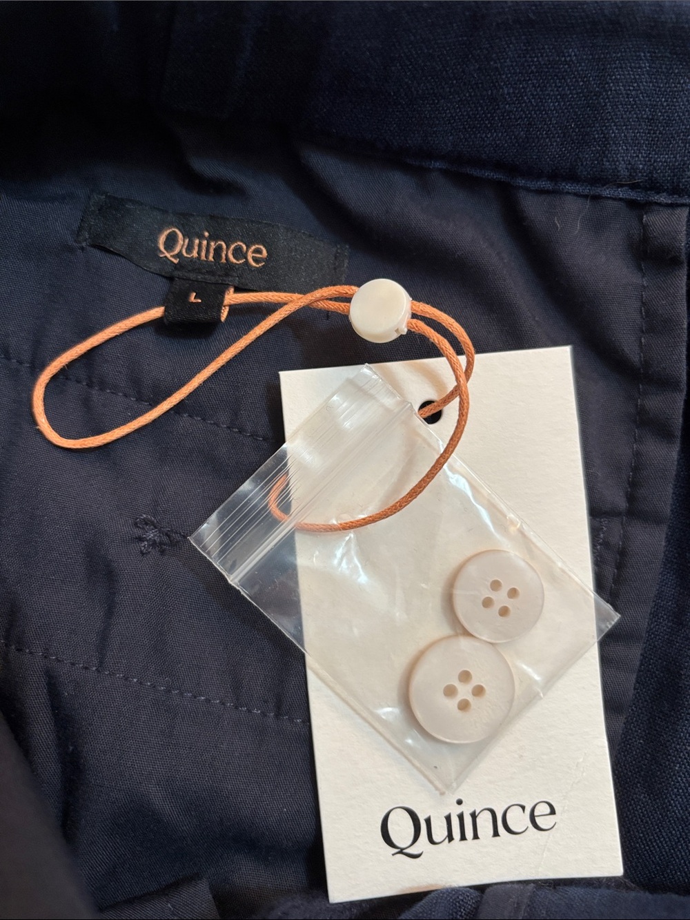 NWT men’s Quince 100% European linen pants size L - Picture 2 of 9